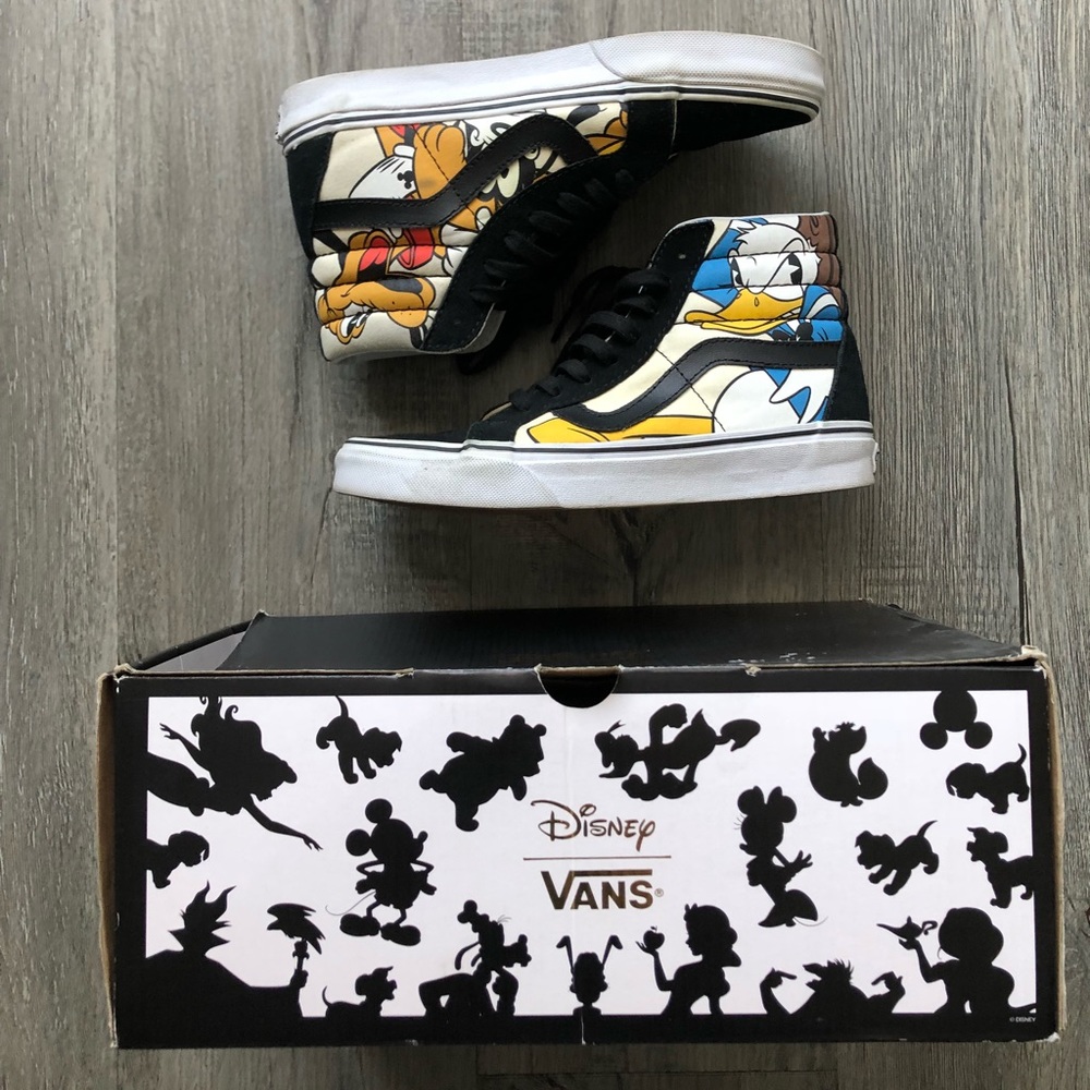 Vans sk8-hi Disney Mickey & Friends Sz 7